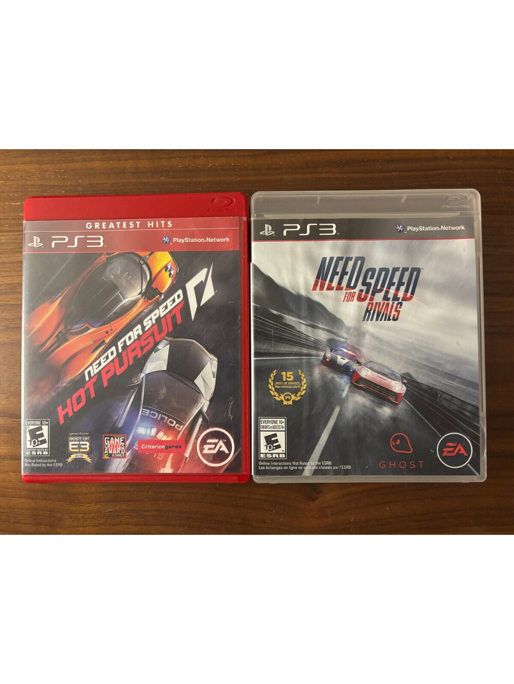 Need For Speed Hot Pursuit & Rivals Playstation 3 Bundle